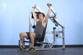 Dual Function Multi Press Combo - Muscle D Fitness - Adjustable - Multi-Position - Pin Selectorized - Chest - Shoulder - Triceps Press - Machine Horizon